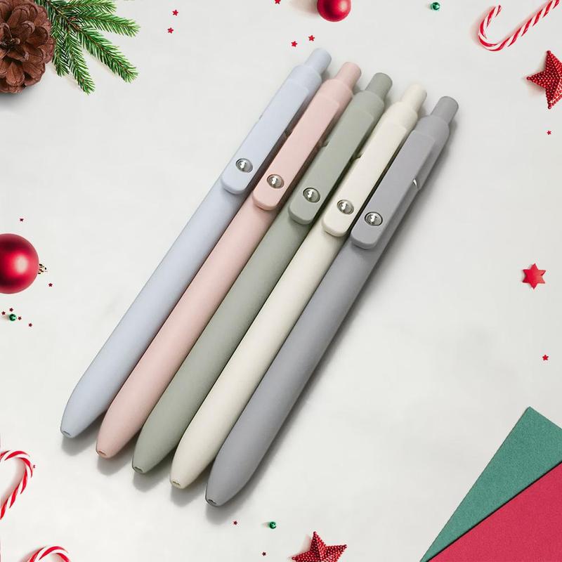 Back To School Neutral Pen, 0.5/0.7mm Quick Dry Black Ink Pen, Fine Tip Smooth Writing Pen, Cute Office School Supplies, ballpoint pen kit, Gift for Teacher