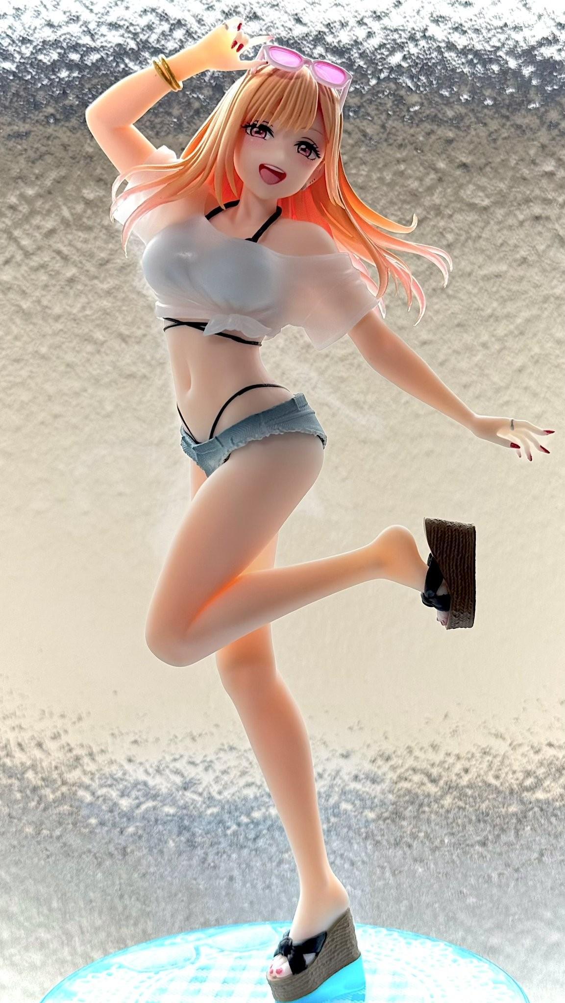 In Stock Original Coreful That Dress-up Doll Falls in Love MARIN KITAKAWA Swimsuit Ver 18cm Anime Doll Model Ornaments