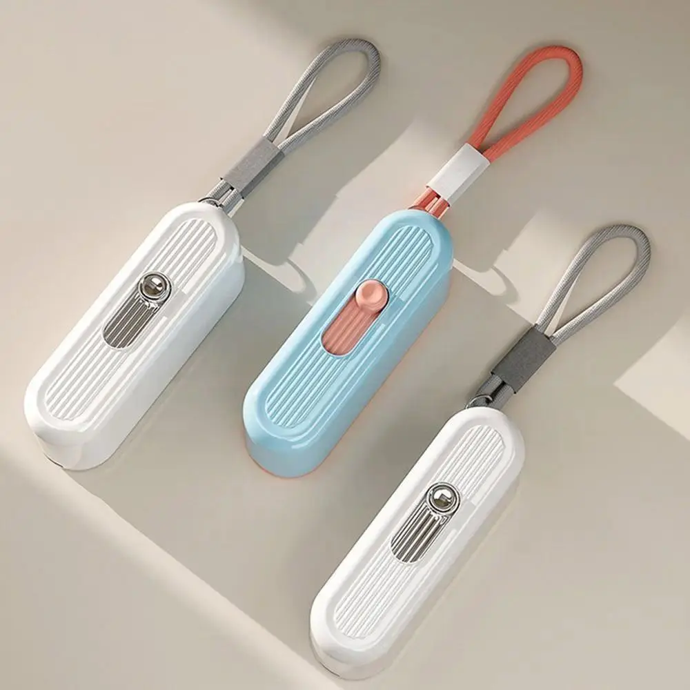 Automatic Push-Button ABS Plastic Dental Floss Dispenser - Large Capacity Oral Care Organizer with 10 Disposable Flossing Sticks for Easy Access, Eliminates Hassle of Flossing, Home Supply Best Gift Choice for Family and Friends