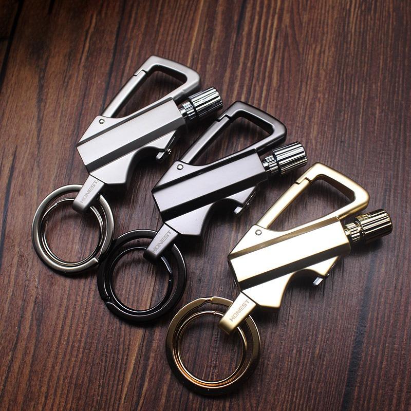 (Fuel not included) Multifunctional 3-in-1 keychain, easy to open bottle, store keys, unlimited lighters, ideal for camping, hiking and outdoor adventures (Fuel not included) Multifunctional 3-in-1 keychain, easy to open bottle, store keys, unlimited lighters, ideal for camping, hiking and outdoor adventures