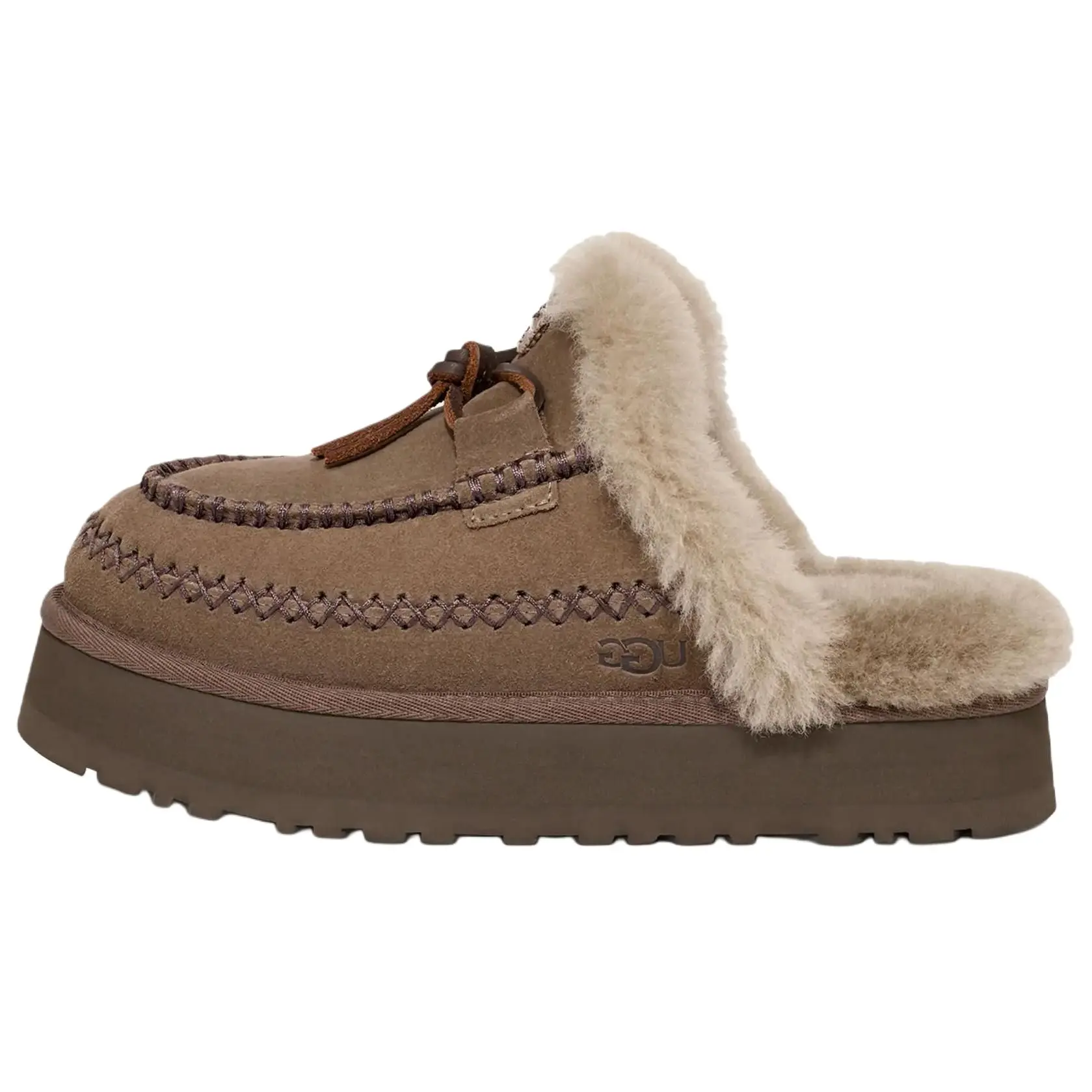 UGG Disquette Alpine Slipper Hickory (Women's) 1158260-HCK