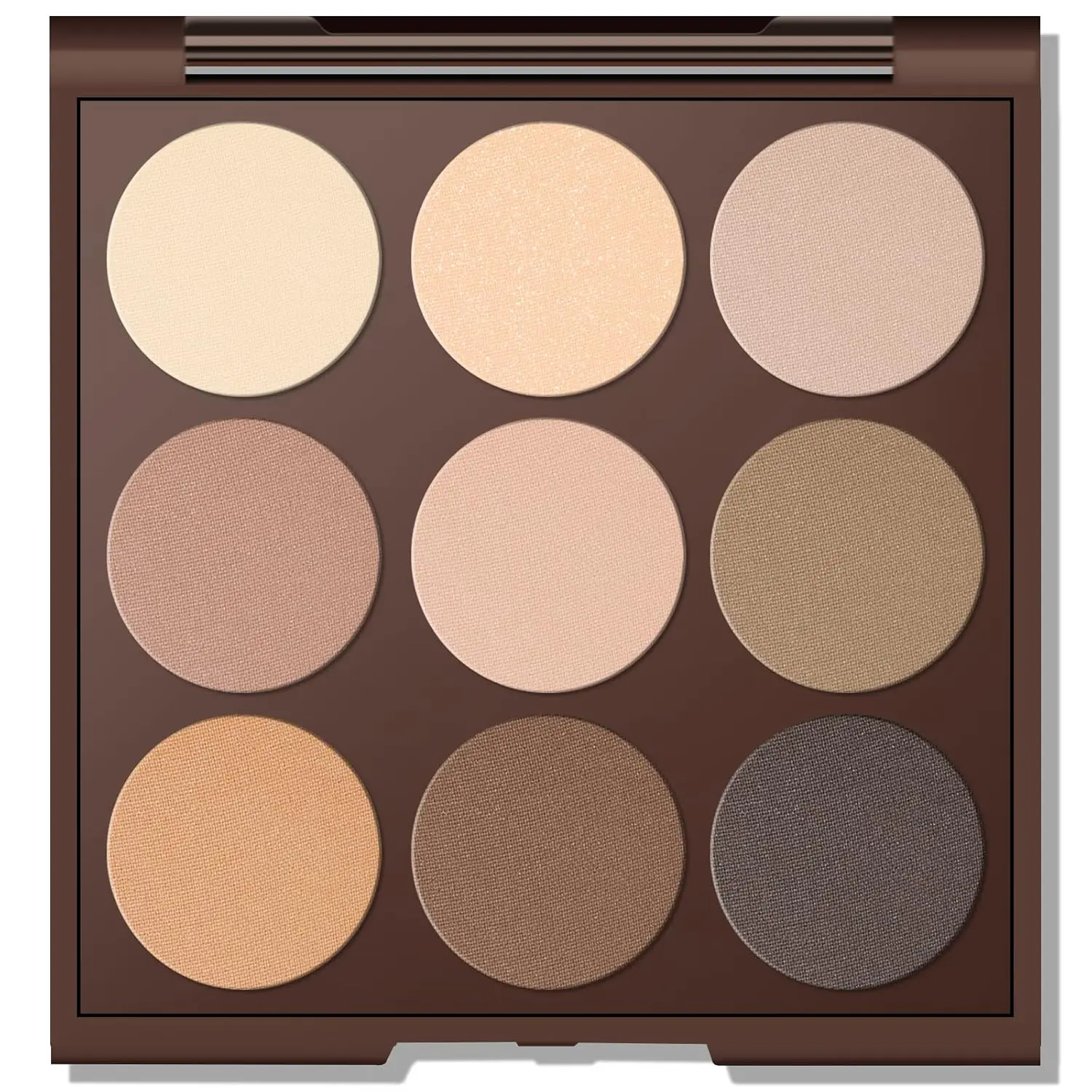 Neutral Eyeshadow Palette, Nude Eyeshadow Palette, Matte Eye Shadow Makeup Palette with Mirror, Long-Lasting Wear, Vegan, Cruelty-Free - 0.5oz (Nude Matte)