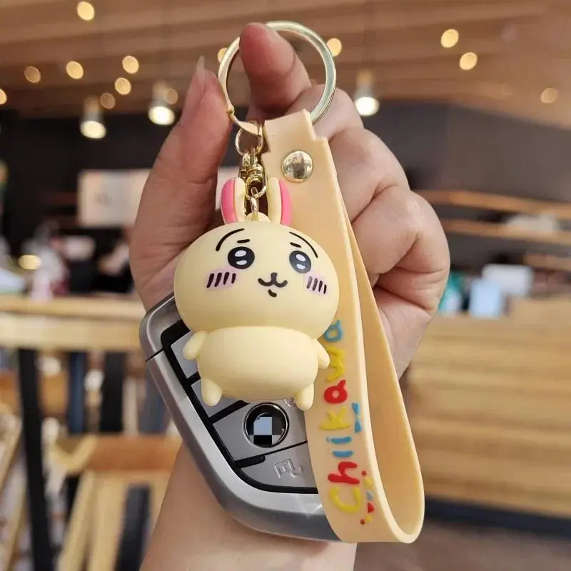 2026 new hot item jiyi Cute Doll Hachiware Usagi Pendant Car Pendant Keychain Cartoon Kawaii Bag Pendant Children's Small Gift