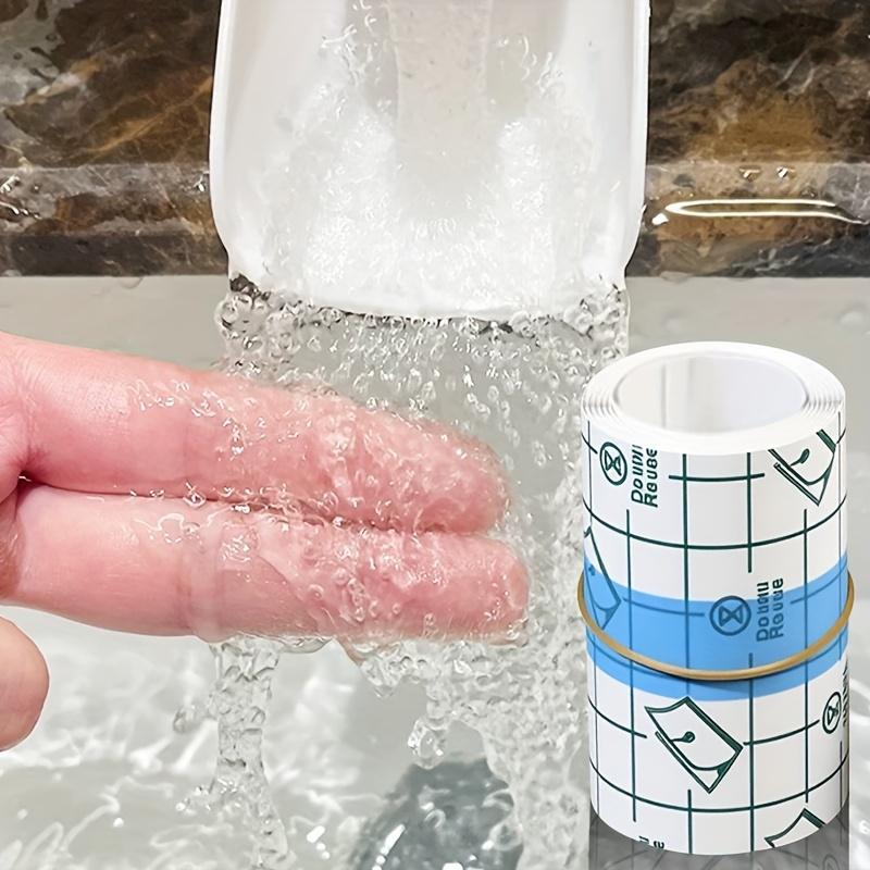 1 Roll Transparent Self-Adhesive Tape, PU Material Bandage, Portable Finger Protector, Anti-Friction Sticker for Bathing
