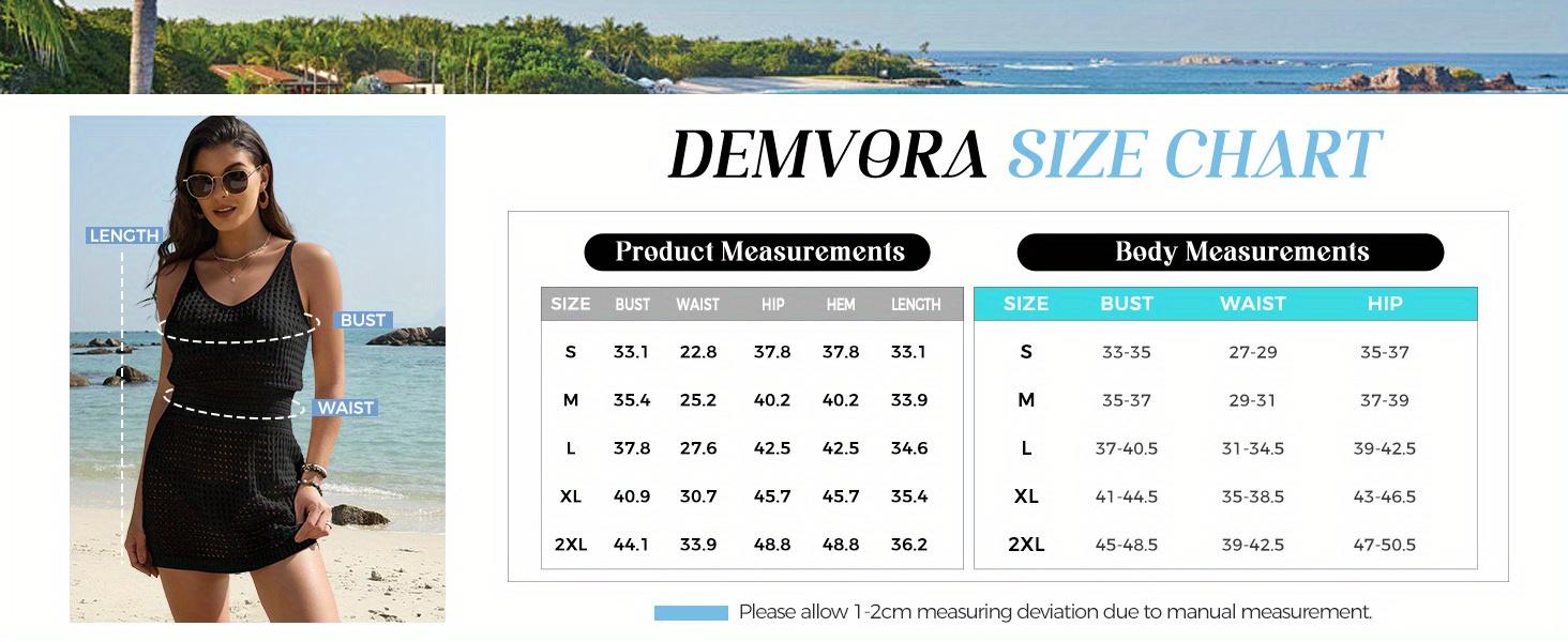 Swimsuit Coverup for Women Crochet Hollow Out Bathing Suit Cover Up Sleeveless Vacation Outfit Bikini Beach Dress
