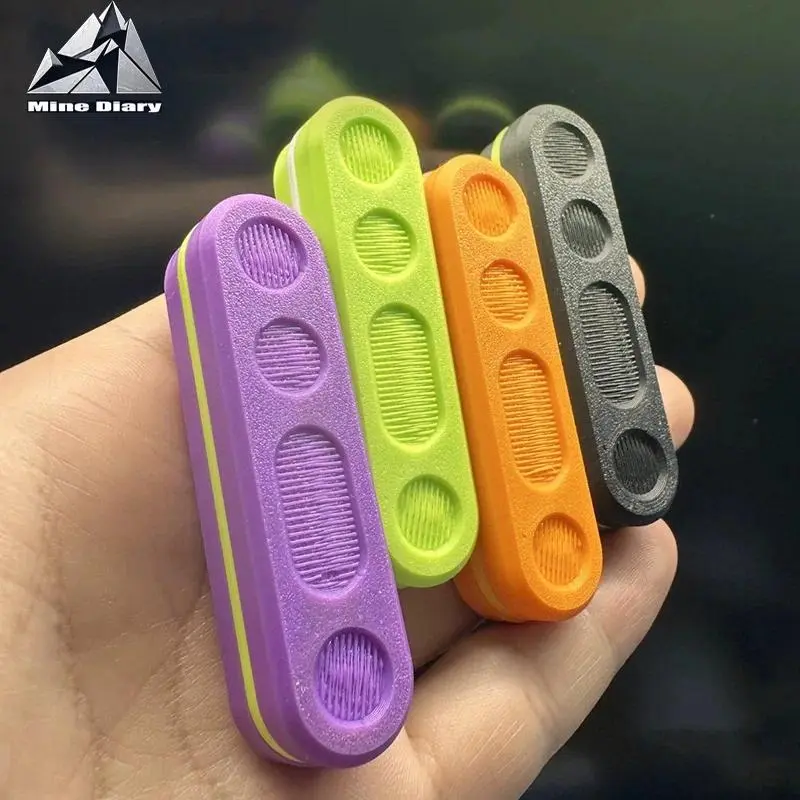 KEYI EDC Push Fidget Slider Creative PLA+ Haptic Slider Stress Relief Fidget Toy Fun Relaxation Toy ADHD Anti-Anxiety Toy