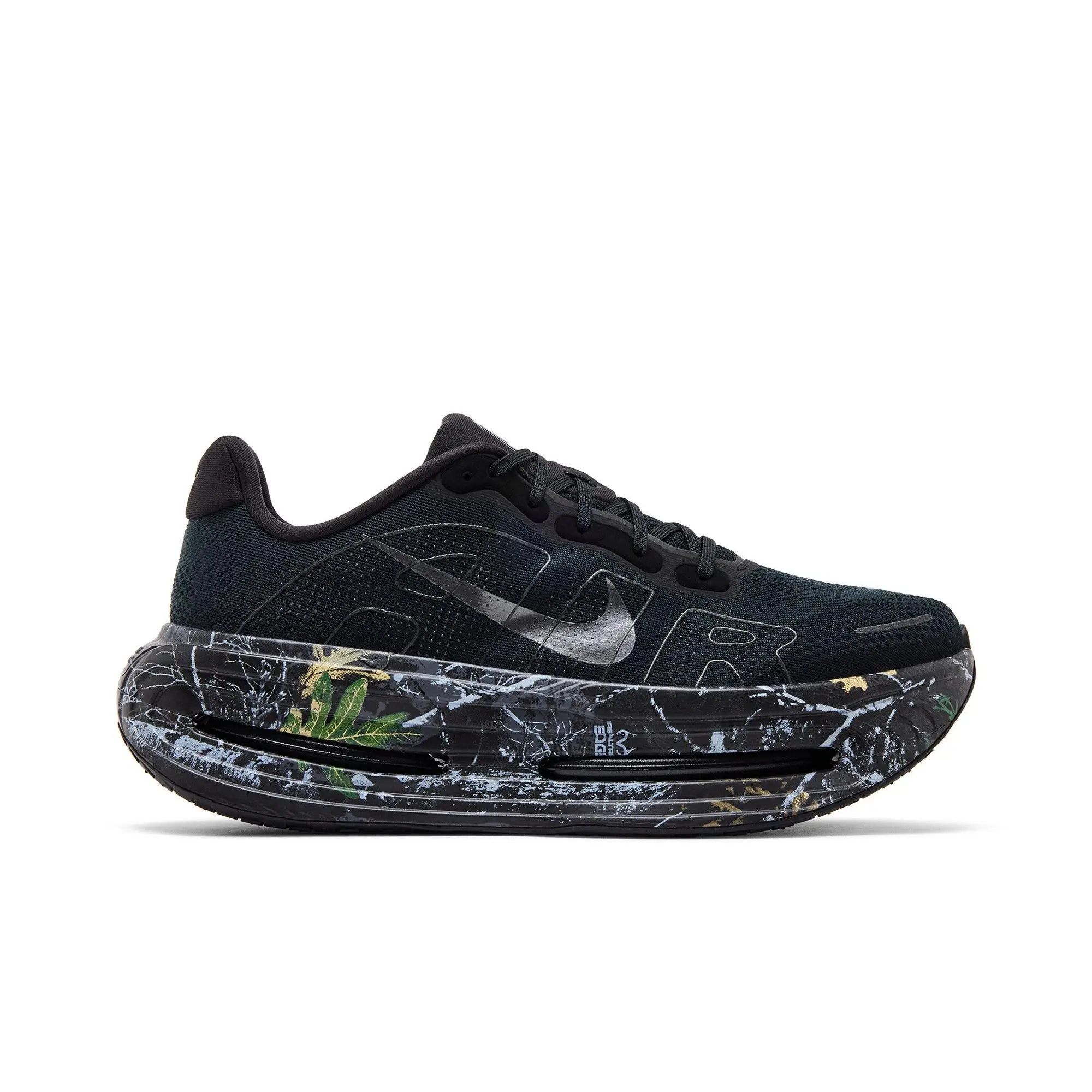 Nike Vomero Premium 'Black Realtree' (Unisex) Running & Walking Shoes, Black-Metallic Dark Grey-Dark Smoke Grey-Anthracite, Adjustable Lace-Up, Breathable Foam, Camouflage Pattern, Style IO7325-001, Less Ankle Height