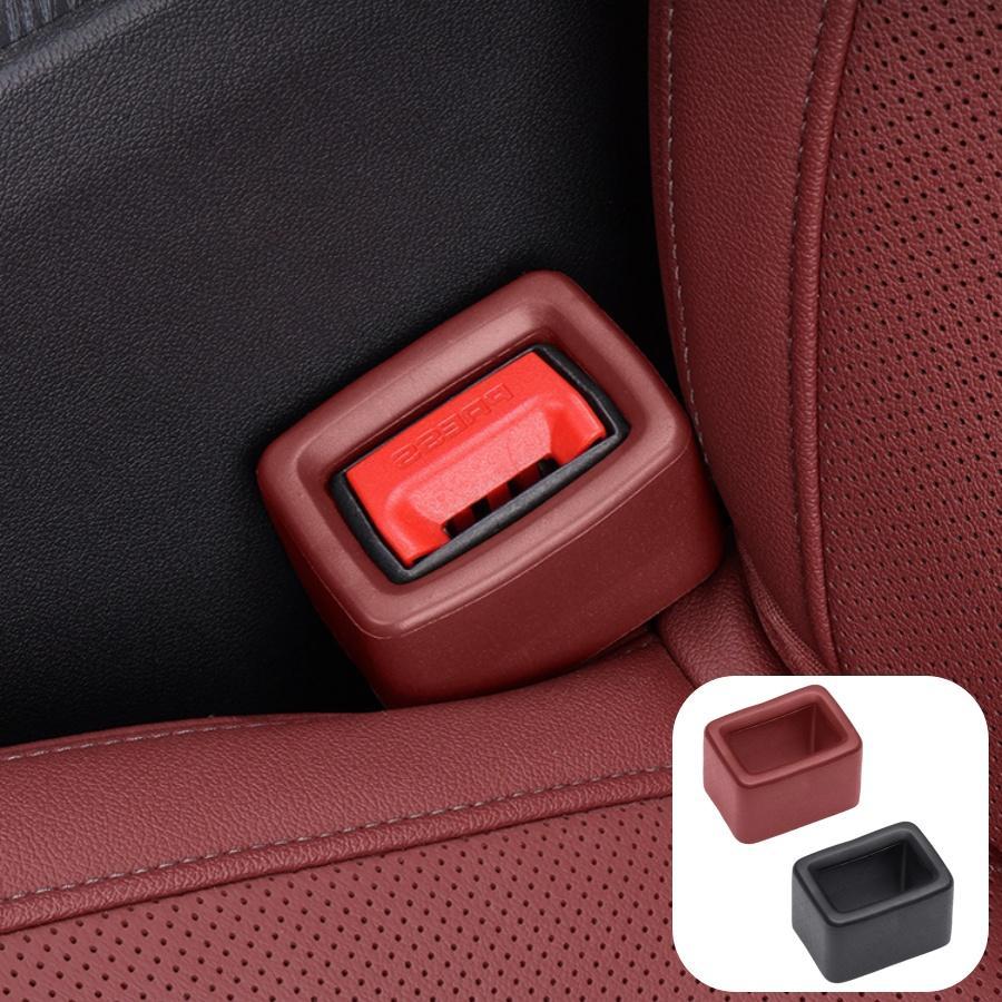 Car Seat Belt Slot Seat Protector, 2 Counts Collision & Scratch Prevention Seat Belt Hole Protector, Universal Car Interior Accessories