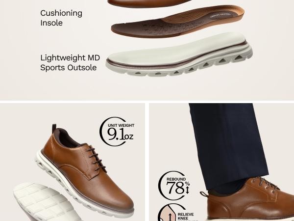 Bruno Marc Men's Dress Sneakers Casual Lace up Oxford Formal Shoes