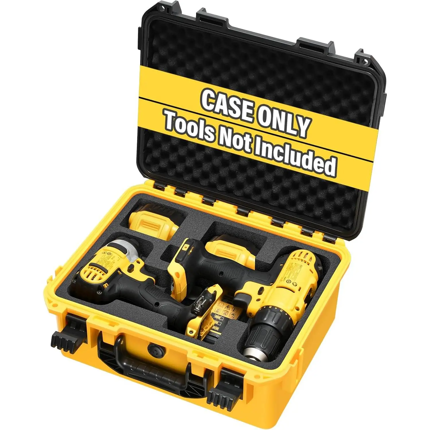 Case  Cordless Drill/Impact Driver Set - Waterproof Hard Tool Box  Dewalt Taladro, Power Tool Kit Bag  Drill Set |   Impact Driver/Battery/Charger