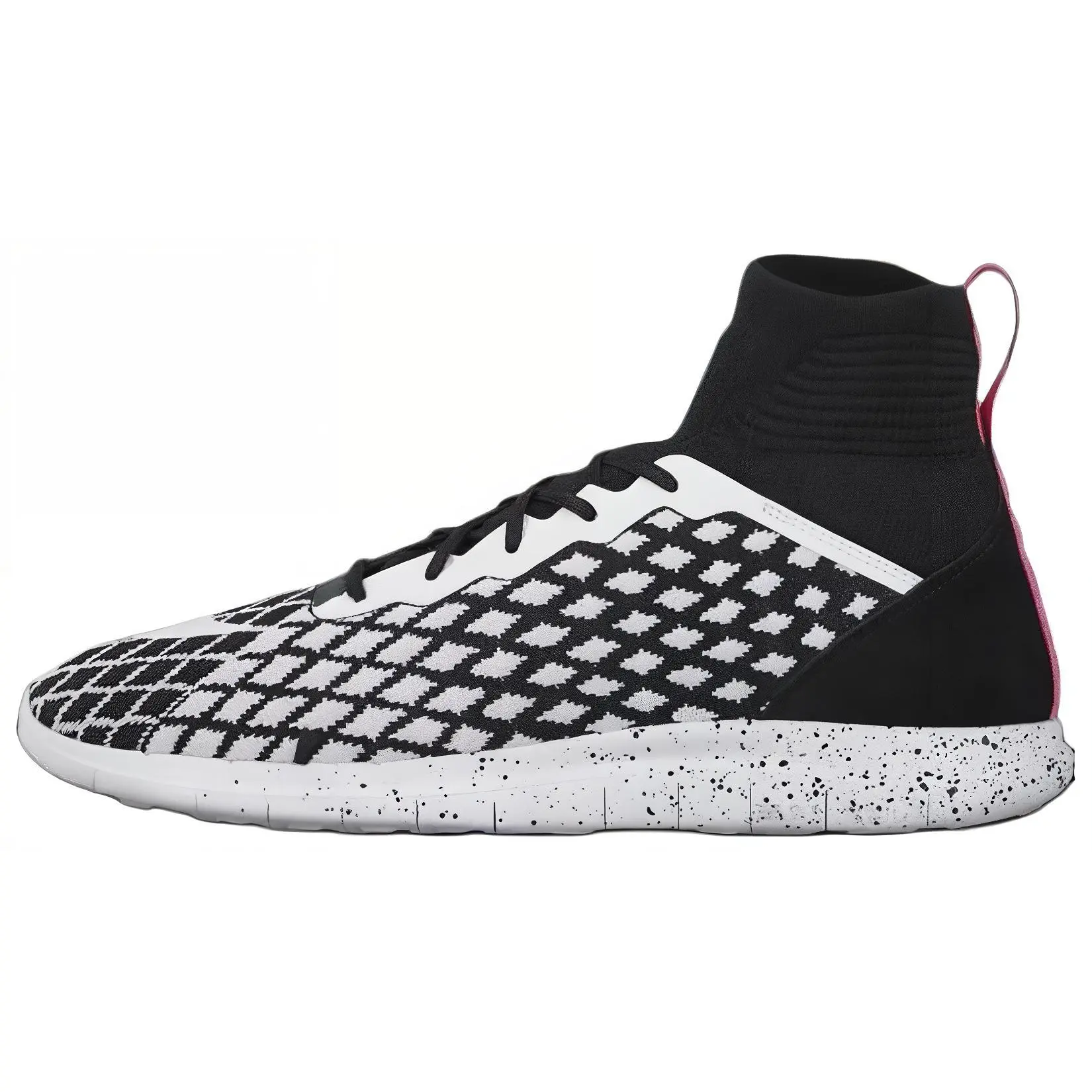 Nike Free Hypervenom 3 FC Flyknit 'Black White' 898029-001