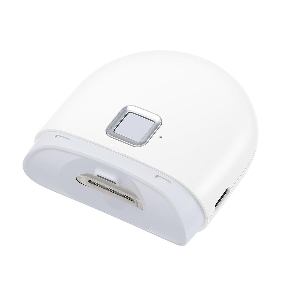 3-in-1 Nail Trimmer, Grinder and Polisher with Precision Blade, Portable and Lightweight with Auxiliary Safety Protection, Home Manicure Kit, Gift for Family