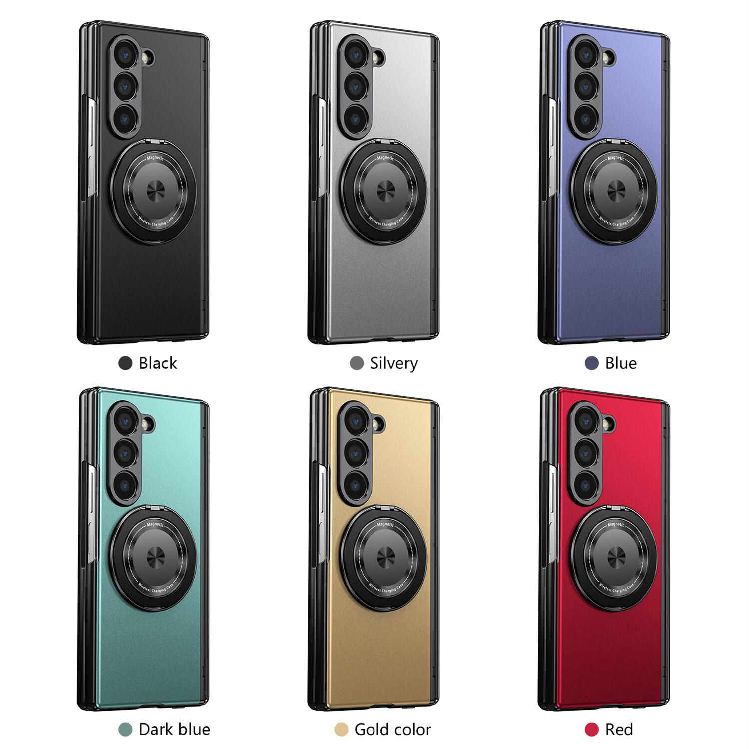 [LX]For Samsung Galaxy Z Fold 6/5/4/3 Shockproof Magnetic Ring Case Screen Protector Protection Protective TikTokShopBacktoSchool