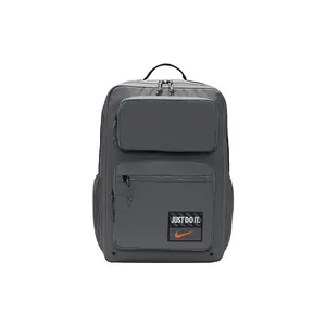 Nike Utility Speed Large-Capacity Training Backpack for Men and Women, Sporty Style in Smoke Gray