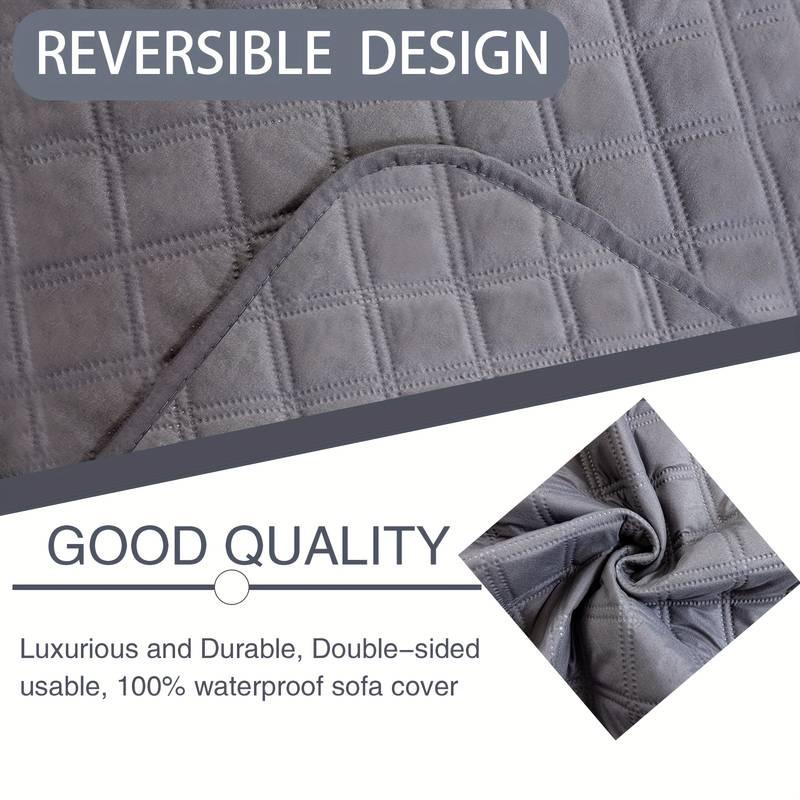 Soft Stretch Recliner Slipcover | 92% Polyester + 8% Spandex, High Elasticity Full Coverage, Anti - Slip Pockets,Prevent pet scratching, Machine Washable for Sofa Recliner Chairs