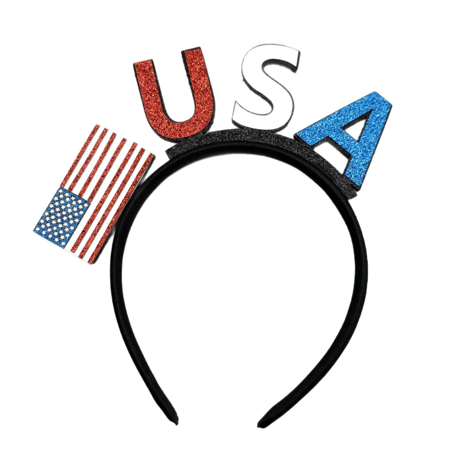 2026 Fan Party Decoration US-Canada Ink Headband World Cup Cheering Prop BRAZIL Flag Headband