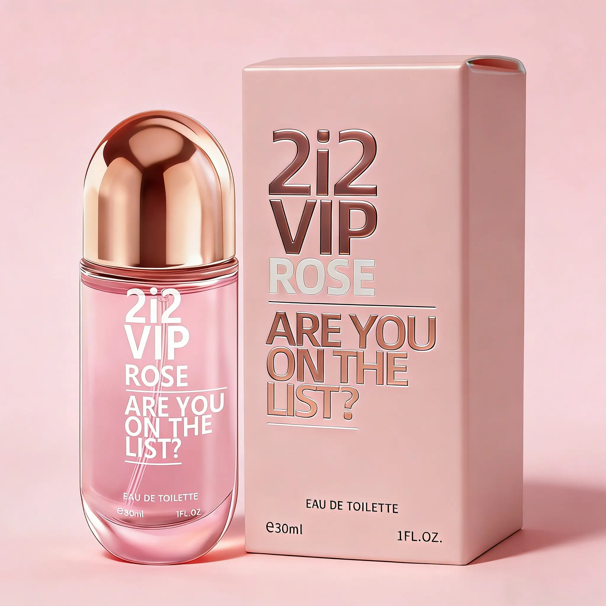 VIP Ladies' Perfume, floral-fruity fragrance, fresh citrus and warm cedarwood notes, romantic and long-lasting, portable eau de toilette, luxurious scent, exquisite packaging, suitable for everyday wear and special occasions.