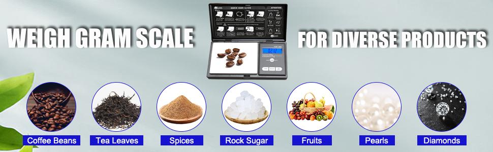 200g X 0.01g Pocket Digital Scale Portable Gram Jewelry Gold Silver Coin Herb