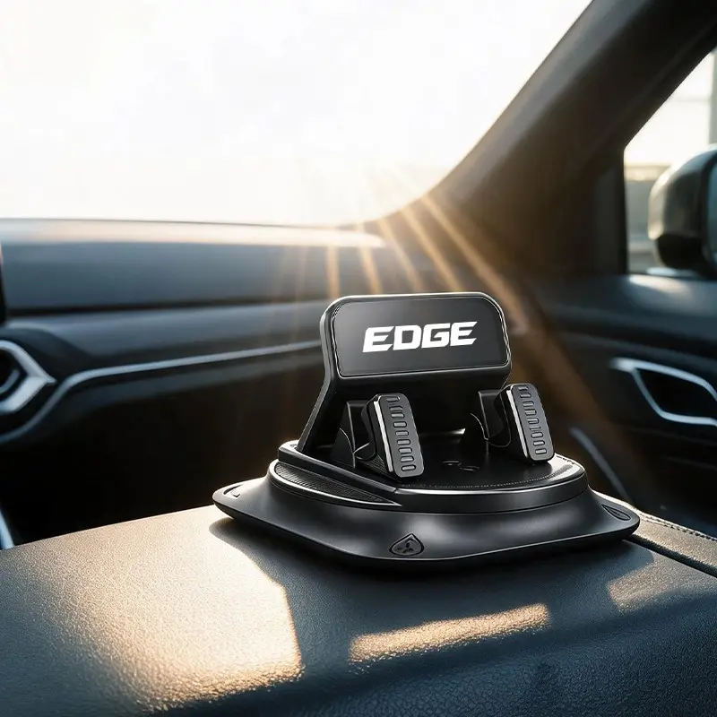 Ford Edge Car Phone Holder, 360° Rotating Anti-Slip Stand, Central Control Navigation, Holds Most Smartphones with Cases