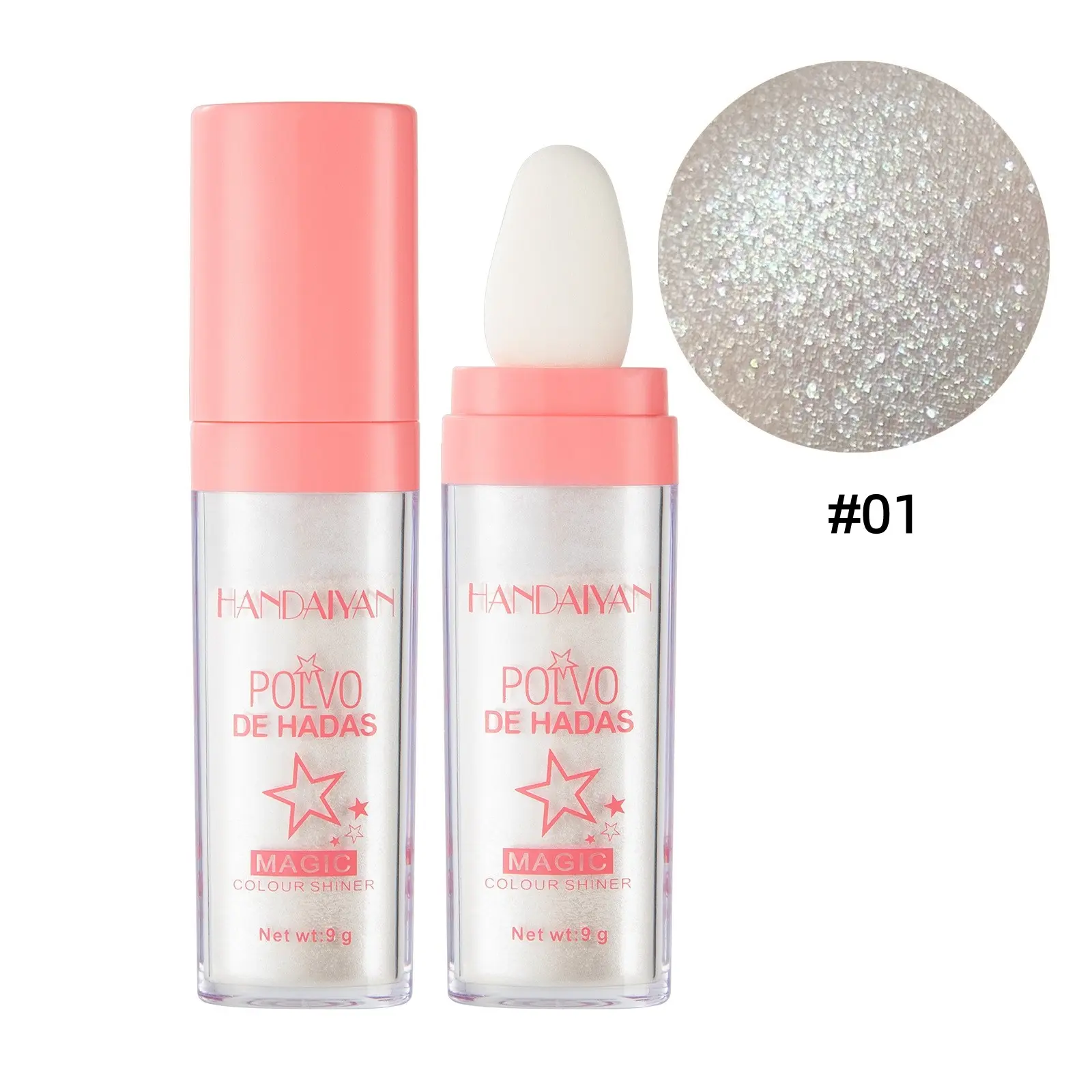 Shimmering Highlighter Powder Stick, Glow Seeker Highlighter, Glowy Highlighter, 1/3 Counts Long Lasting Body Glitter Powders, Highlighter Makeup for Women & Girls