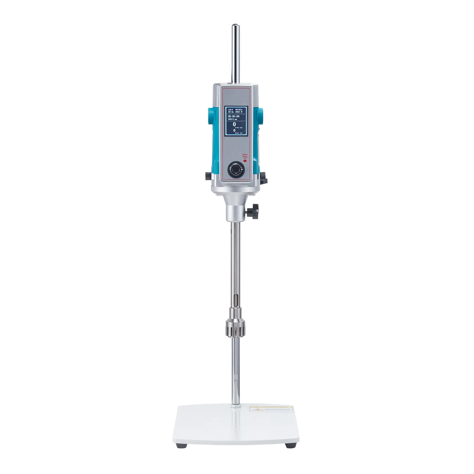 Homogenizer, 900 W Laboratory High Speed Dispersing Homogenizer, 2000-28000RPM High Shear Lab Mixer Emulsification Machine, Digital Display Blender, Stainless Steel, for Cosmetics/Food Industry