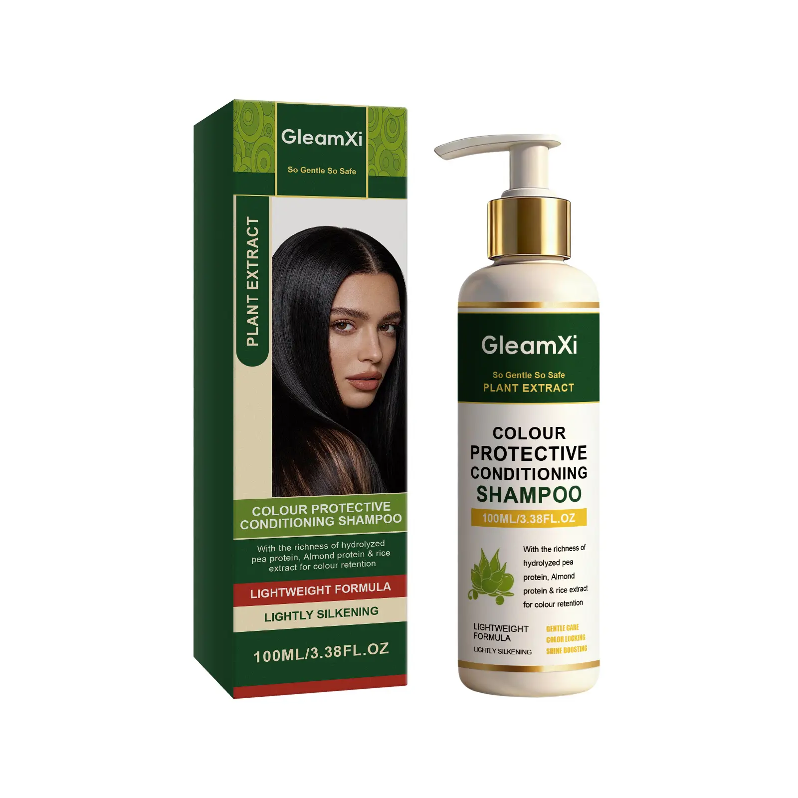 Daily Shampoo Moisturizing Gentle Hair Cleanser for Smooth Light and Flowing Hair