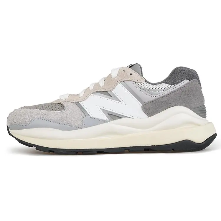 New Balance NB 5740 Retro Footwear - Unisex Trainer with Breathable Mesh, Suede Leather, House White Official Casual Shoes (Maison Mihara Collaboration)
