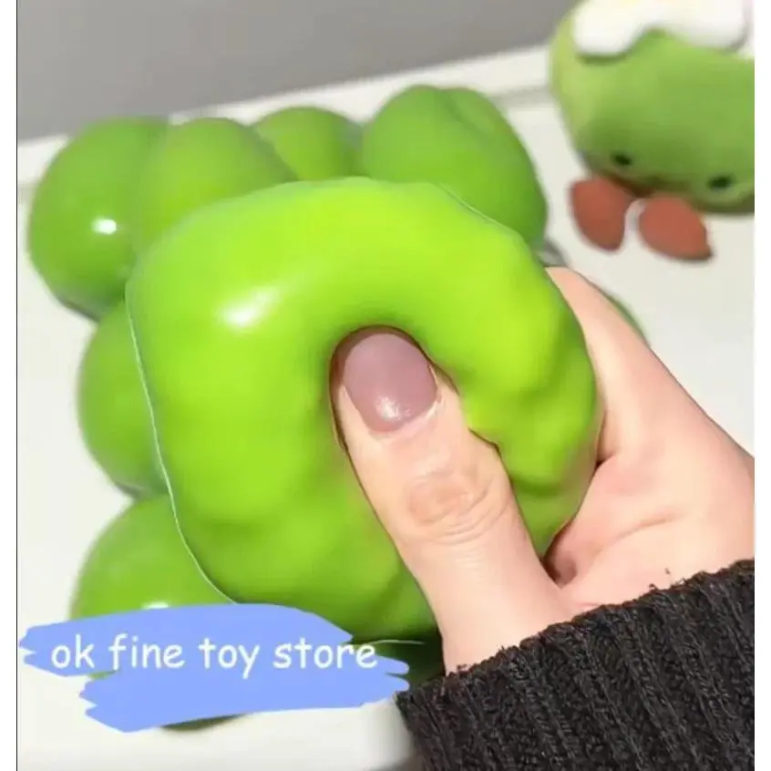 Realistic Thermochromic Color-Changing Mango Stress Ball - TPR Compound, Squishy Moldable Texture, ASMR Sensory Fidget Toy for Unisex Stress Relief & Multi-Sense Mindfulness Practice