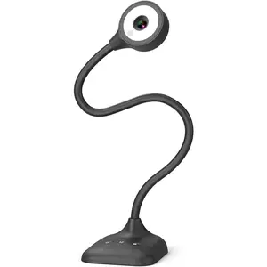 USB Document Camera for Teachers, Webcam/Doc Camera for Classroom with A3 Format, 3-Level LED Lights, Image Invert, Fold,  mic for  OS, Windows, Zoom, OBS Work with Distance Learning