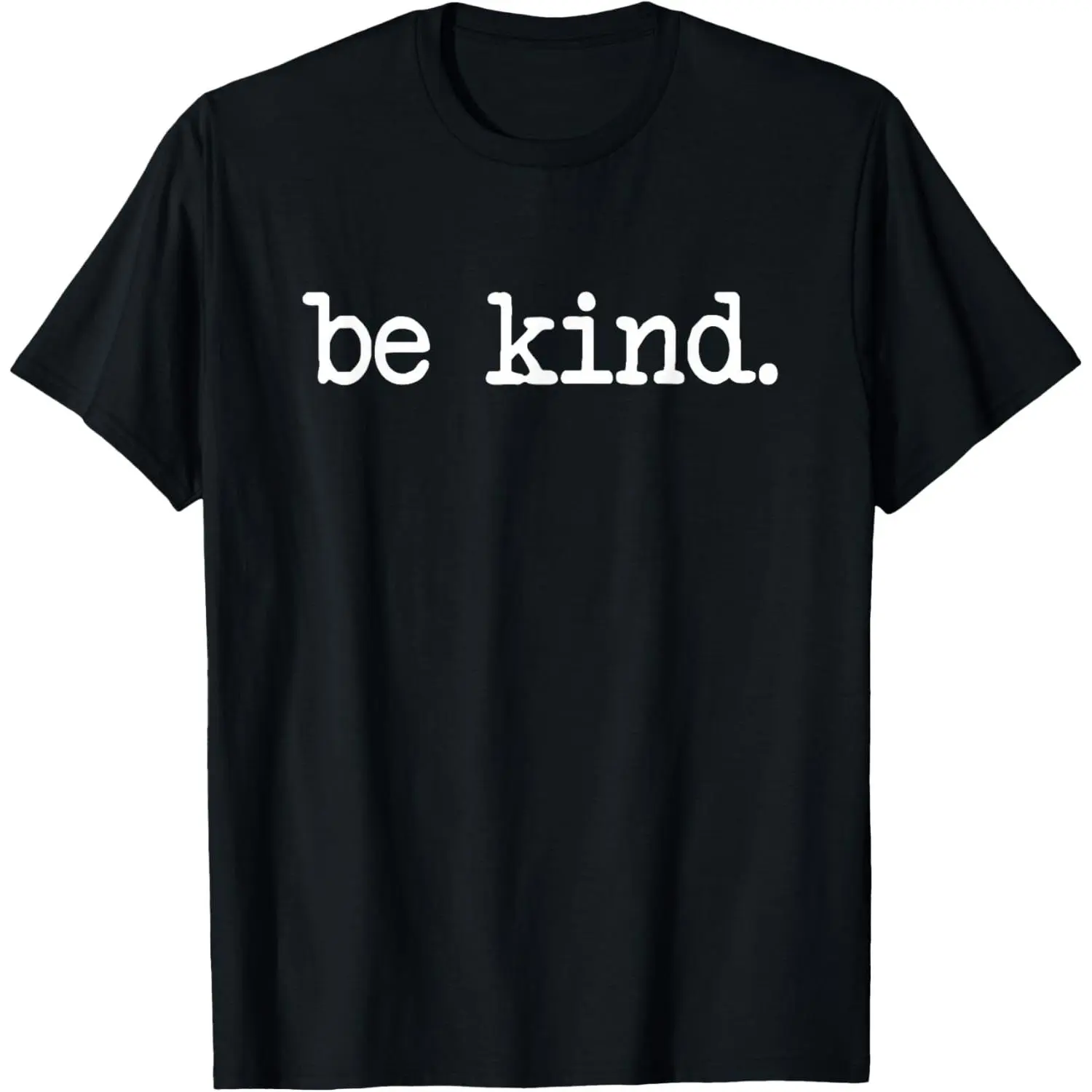 Unisex Be Kind T-Shirt, Classic Relaxed Fit Short Sleeve Graphic Tee Made with Heavy-weight Soft Cotton, Acid Wash Finish