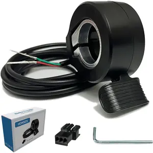 Thumb Throttle Ebike: Electric Scooter Throttle, Ebike Throttle, 7/8inch (22mm) Thumb Throttle Speed Control, 12V-72V Universal Controller for E-Bike Electric Scooters