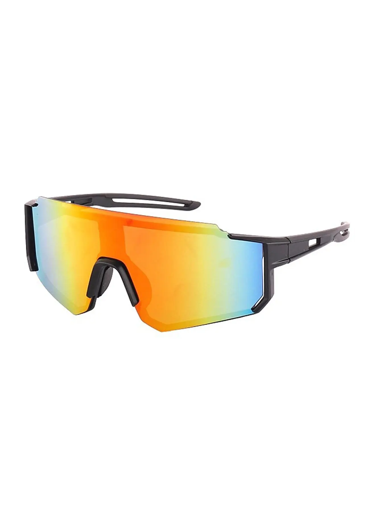New Outdoor Hiking Cycling Sunglasses, UV Protection, Windproof, One-Piece Design, Anti-UV Goggles, Dust-Resistant Eyewear