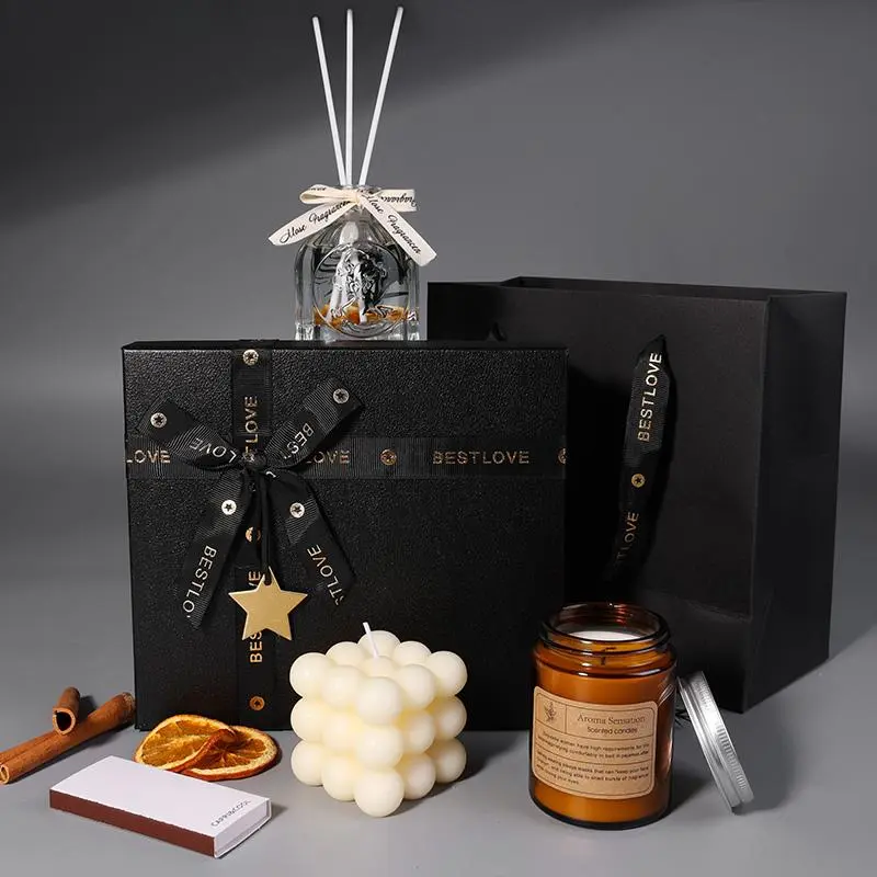 Feminine Aromatherapy Oil Candle Gift Set - Luxury Scent Non-Toxic Candles for Relaxation, Home Decor, Wedding Gifts (Under 30 Dollars)