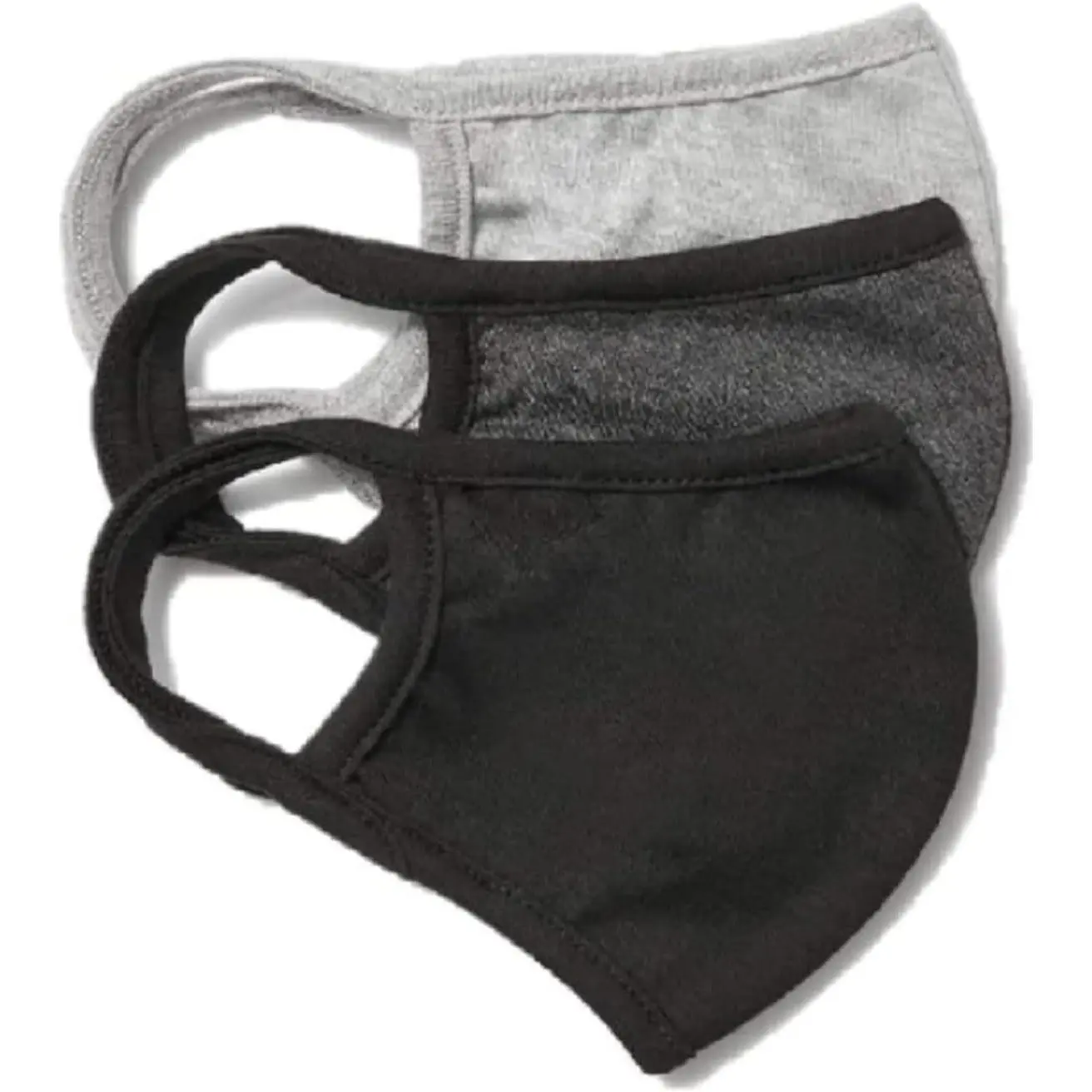 Cotton Face Masks - Made of Premium Organic Cotton Reusable Washable Soft Cloth Face Masks 3/6 Pk