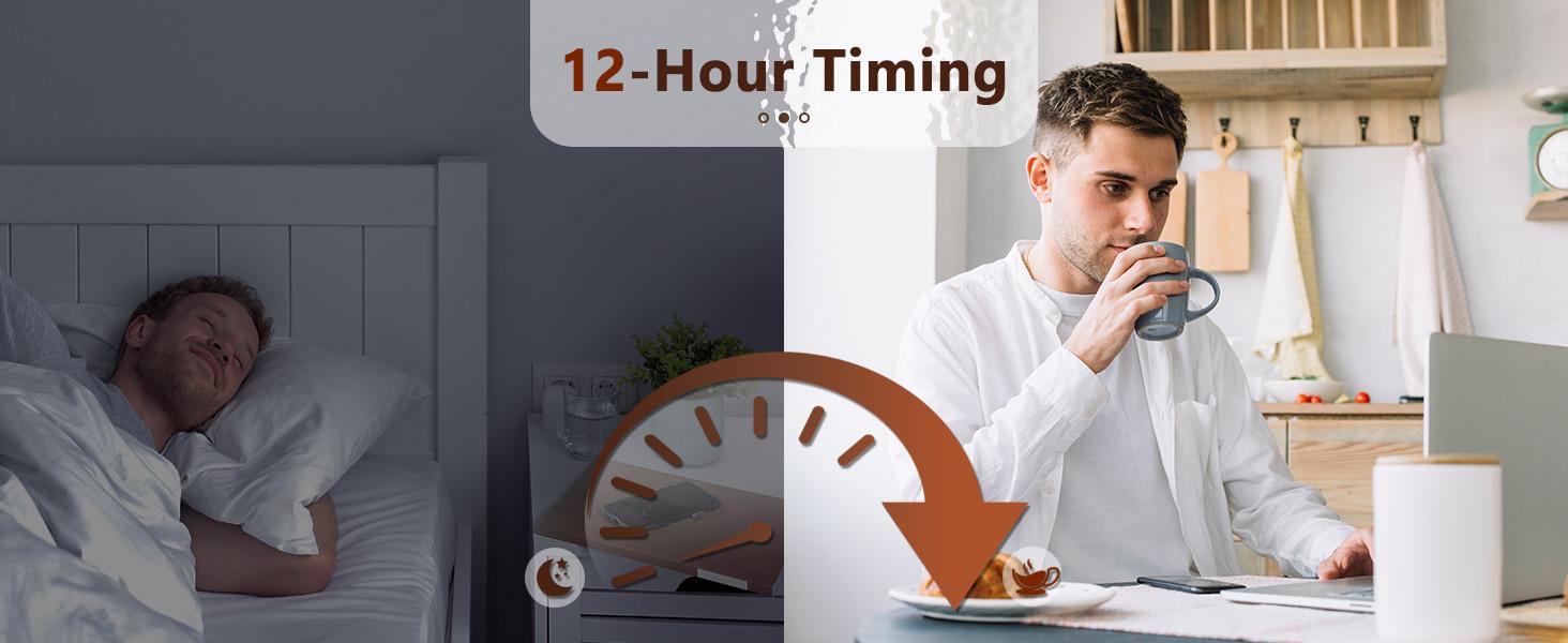 Kismile Coffee Maker, 14-Cup Programmable Drip Coffee Makers Machines with Timer, Reusable Filter & Keep Hot Plate, Auto Pause, Self-Cleaning, Stainless Steel