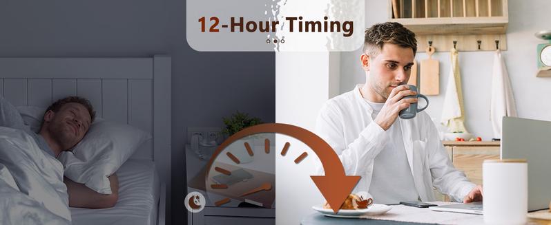 Kismile Coffee Maker, 14-Cup Programmable Drip Coffee Makers Machines with Timer, Reusable Filter & Keep Hot Plate, Auto Pause, Self-Cleaning, Stainless Steel