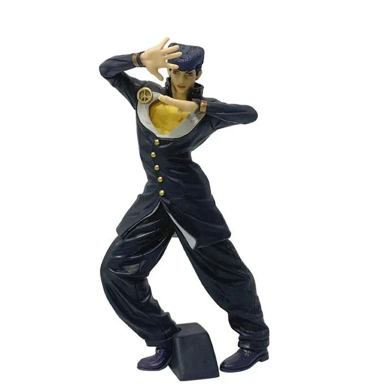 18cm JoJos Bizarre Adventure Anime Figure Josuke Higashikata PVC Collection Model Figurine Toys For Fans Birthday Gifts