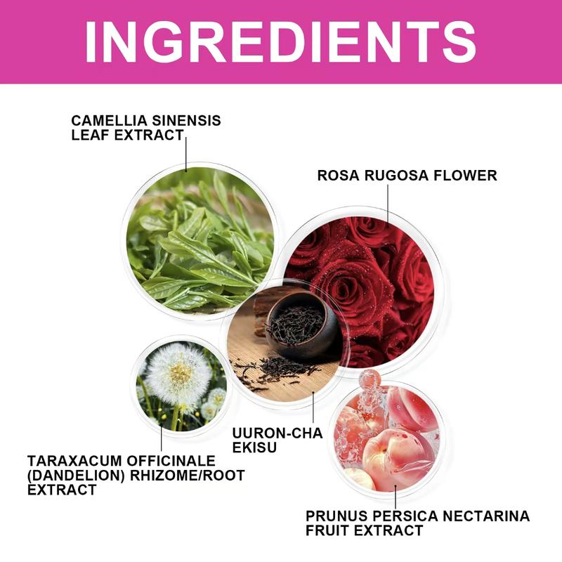 Detox tea Natural Supplement 28 Tea Bags Peach Flavor with Natural Flavors for Gut Digestive Immune Support Healthcare Fitness