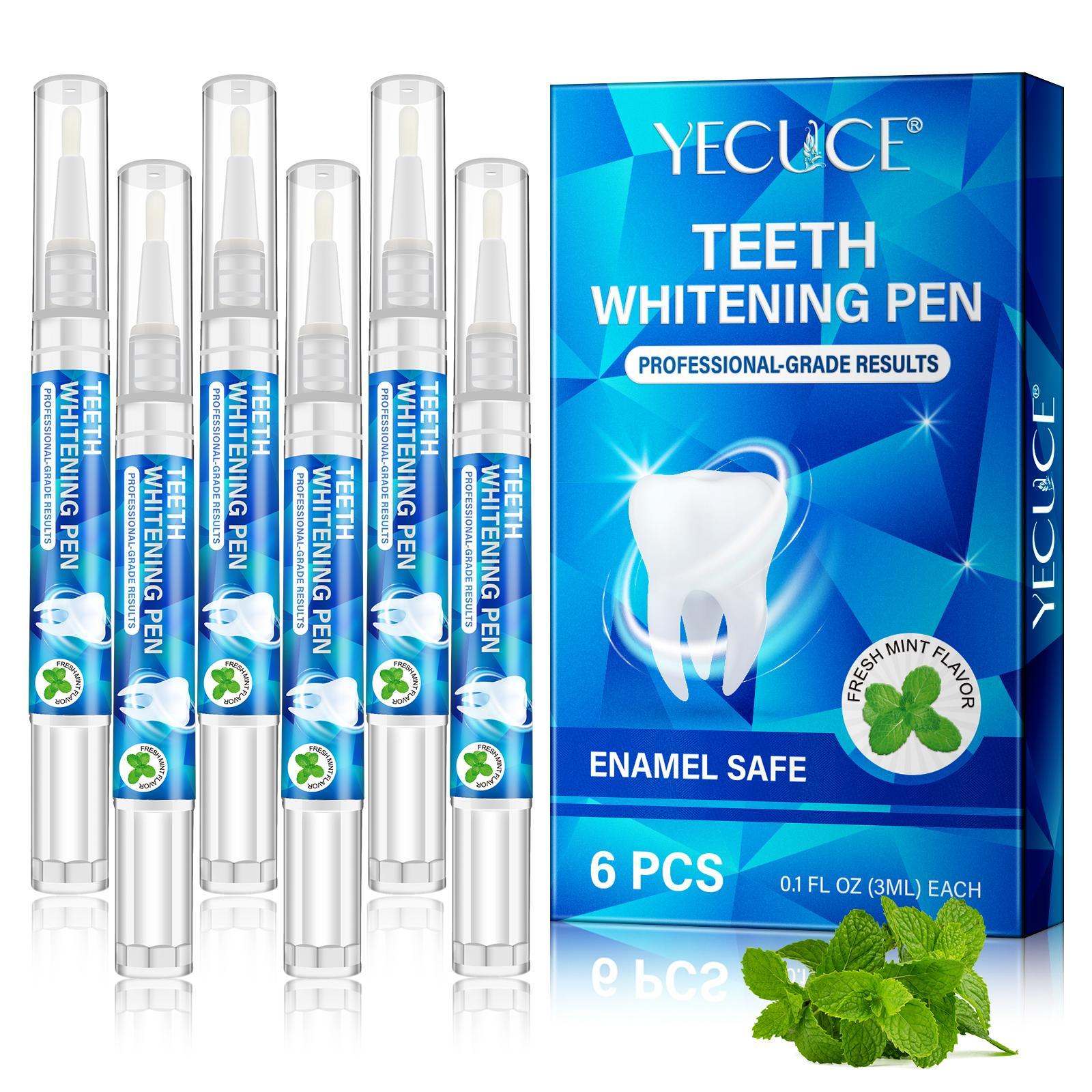 Teeth Brightening Pen, Fresh Mint Flavor Teeth Care Pen, Oral Care Product for Men & Women, Daily Oral Care Product