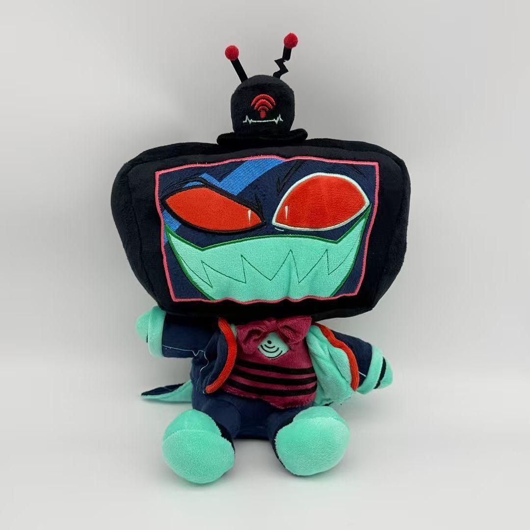 Funny Hazbin Hotel S2 Vox Plushie Toys Game Evil Boss Stuffed Doll Collectible Birthday Gifts Toys Room Decor