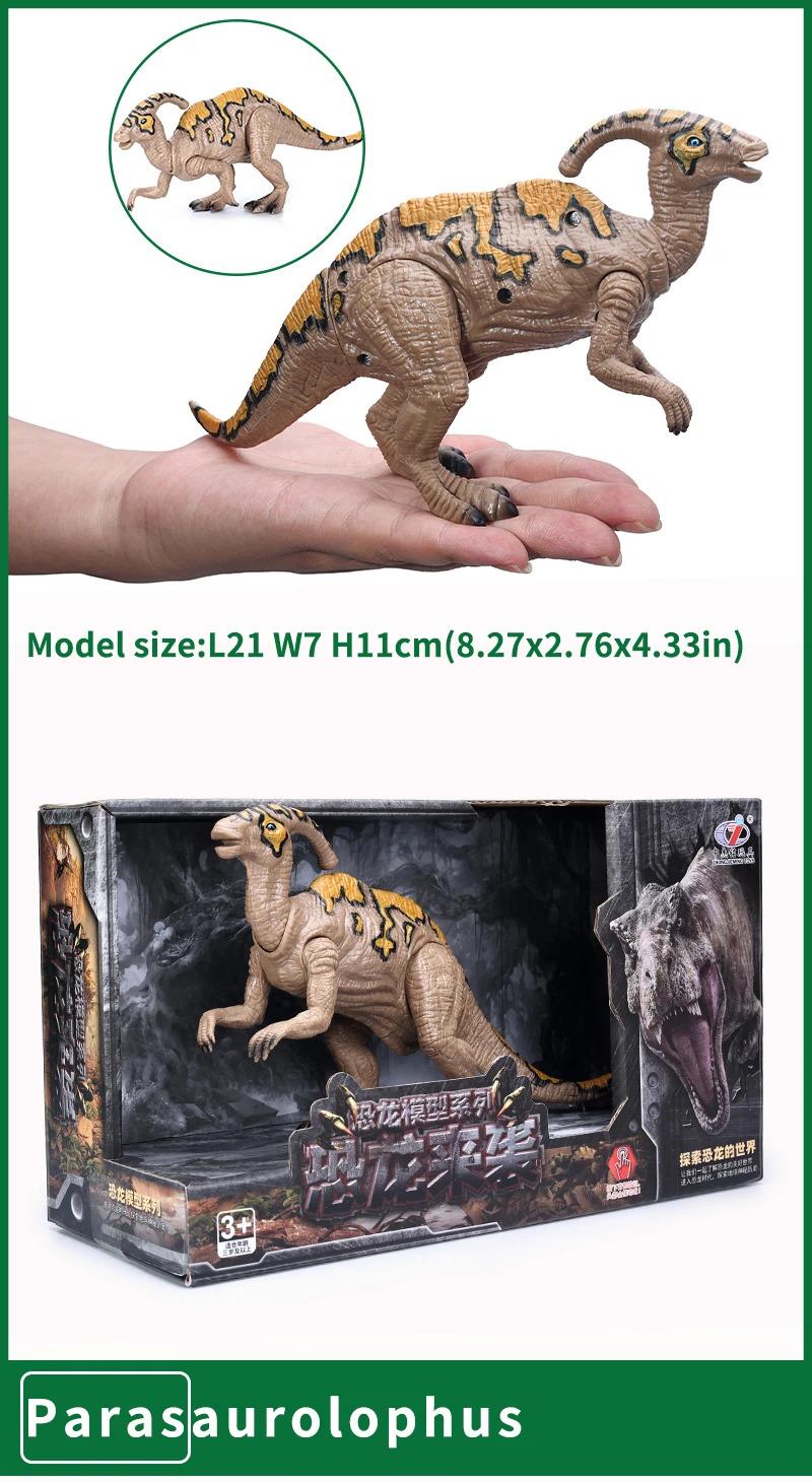 Jurassic dinosaur model Tyrannosaurus rex toy Action figuren Transforming Triceratops children's gift