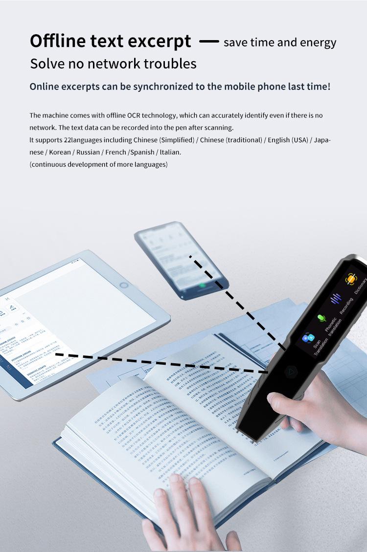 Smart Dictionary Pen Scanner Multi Language International Version Translation Pen
