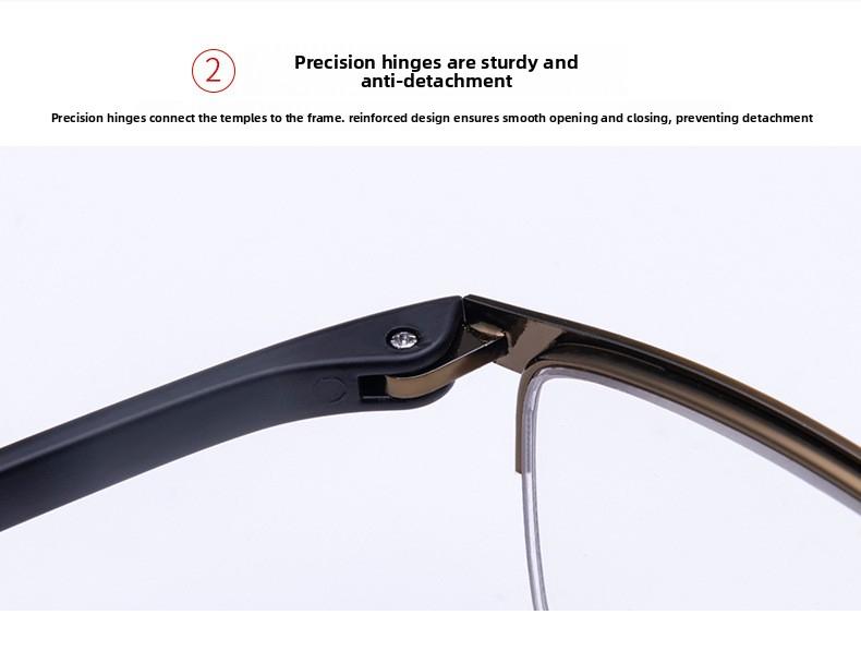 Directly from the manufacturer, TR90 anti-blue light, anti-radiation, high-definition mobile phone and computer protective glasses, non-prescription flat lenses