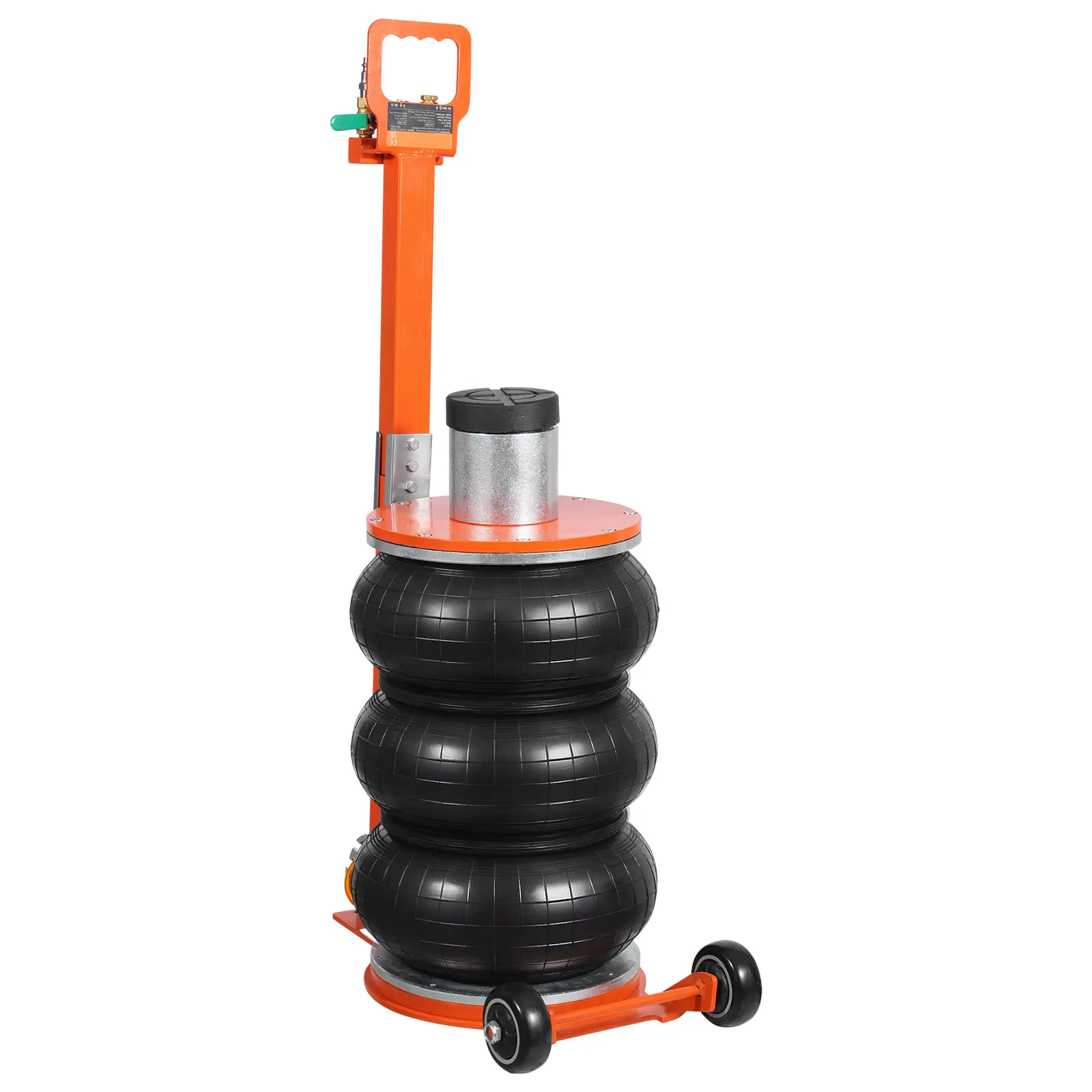 Air Jack, Easy to Lift Space Saving Jack with Thick Rubber Pad, -76~122°F/-60~50°C Working Temperature, 0.8-1.0 Mpa Working Pressure, Comfortable Use, For Sedan, SUV, Pickup Truck
