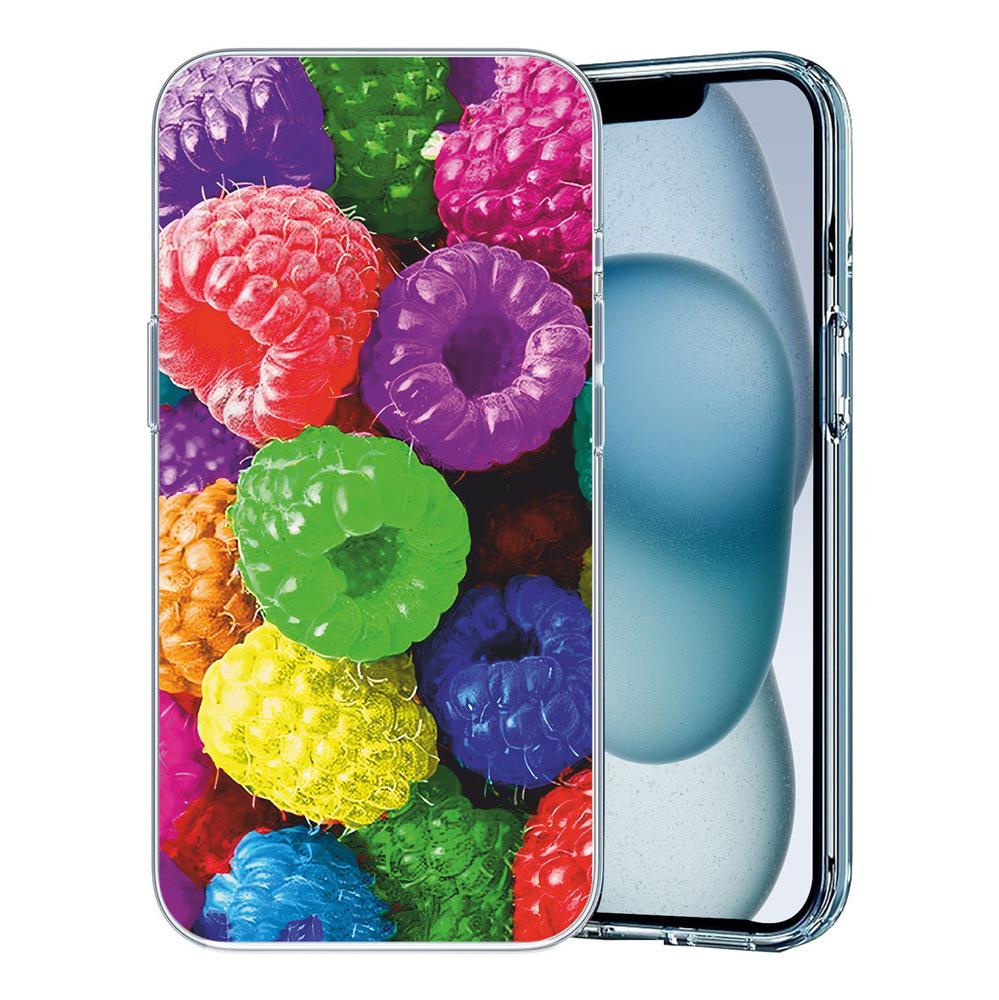 Vintage Record Paint Eye Graffiti Phone Case for iPhone 17 16 15 14 13 12 11 pm