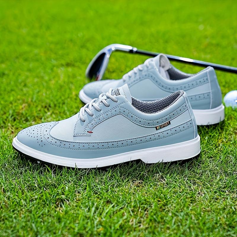 Men's Adult Golf Shoes, Anti-Slip Sneakers with Spikes, Grip-Enhanced Golf Spike Shoes for Men and Women, Matching Couple's Golf Spike Shoes