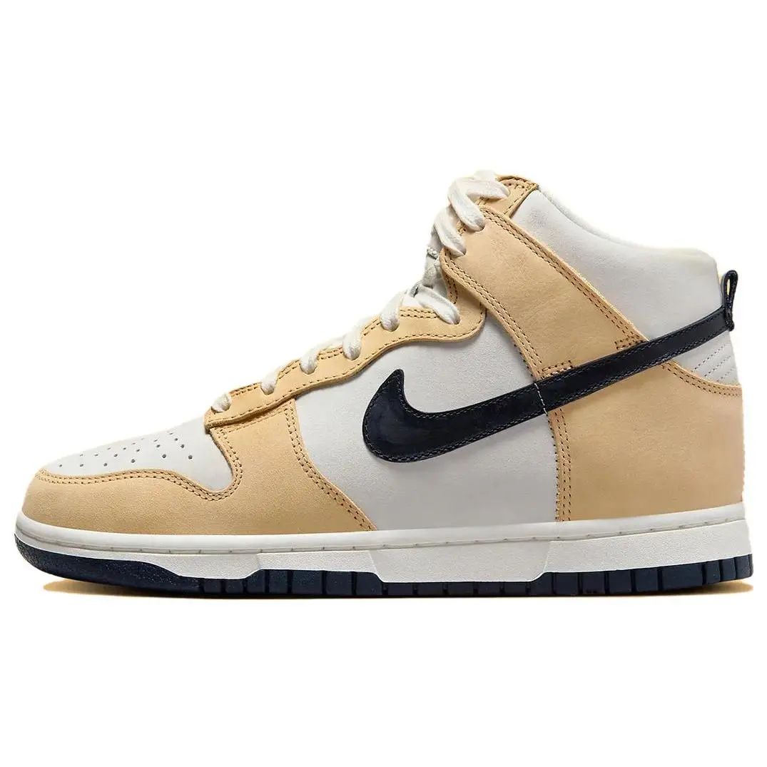 Nike Wmns Dunk High Premium 'Sesame Obsidian' DX2044-101