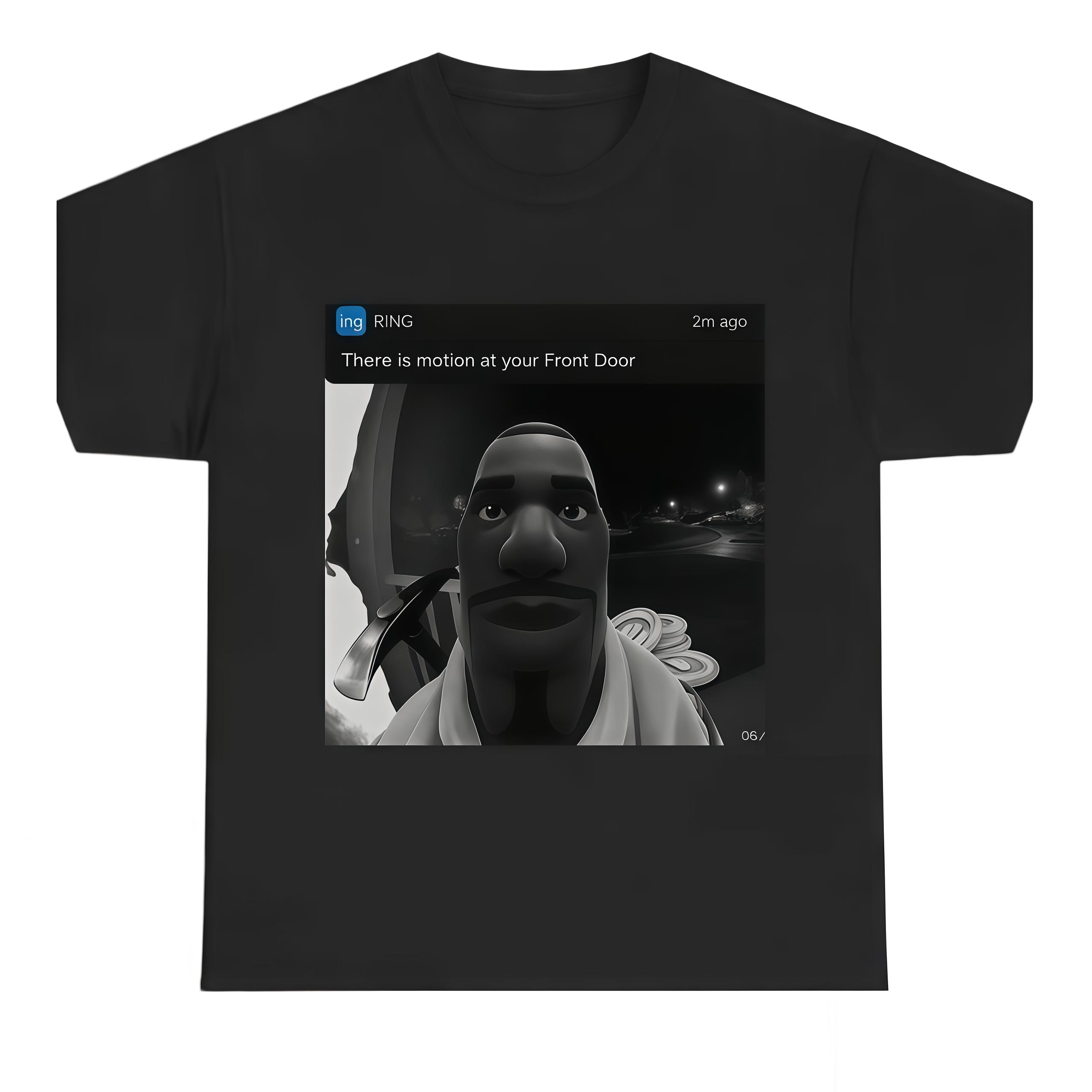 Default With Motion Meme Fortnite T-Shirt - Fortnite, Meme Shirt, Funny Shirt, Viral, Vintage Graphic Tee, Fitted, Long, Casual, For Men & Women, Streetwear Tshirt Tropical