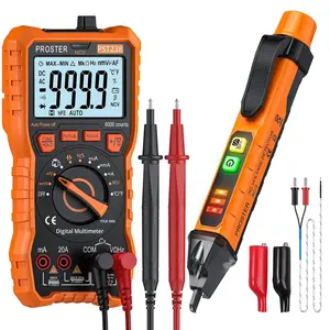 Test Kit with TRMS 6000 Counts Multimeter & Non-Contact Voltage Tester Pen Meters for DIY Appliance Repair