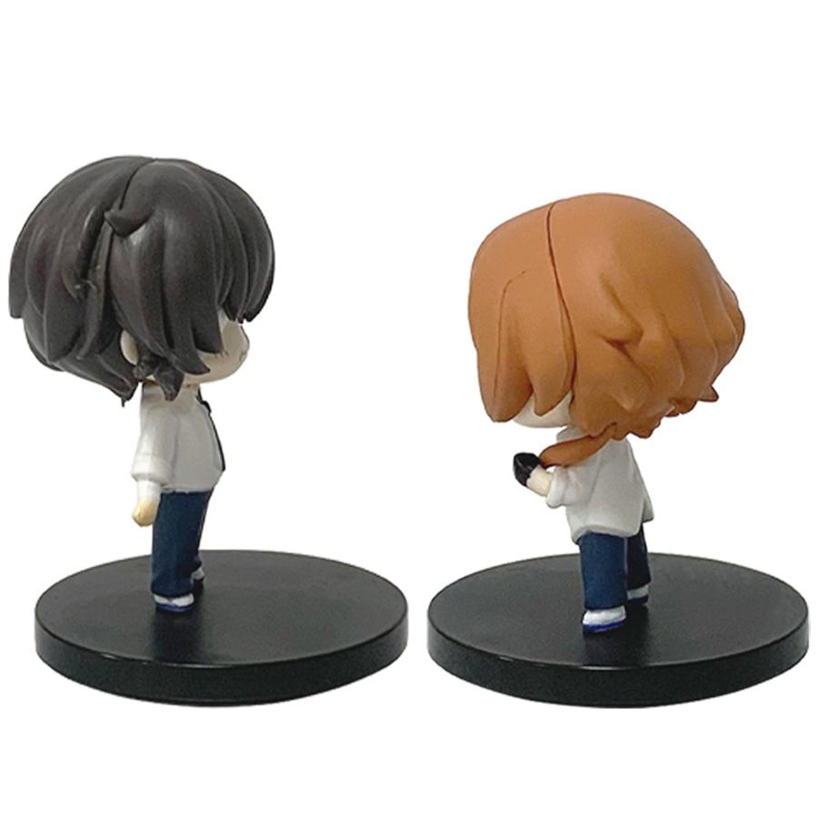 7cm Bungou Stray Dogs Anime Figure Kawaii Dazai Osamu Action Figure Cute Nakahara Chuuya Figurine PVC Collection Model Doll Toys